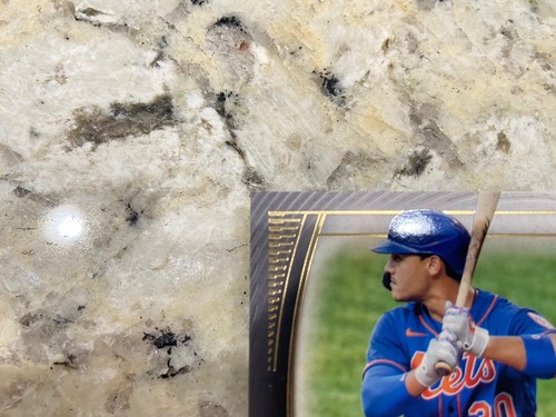 ¡NUEVO! Tarjeta de reliquia jumbo Topps Definitive Michael Conforto 2021 ¡Mets de Nueva York 25/50! - Imagen 4 de 7