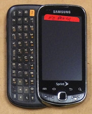 Samsung Intercept SPH-M910 - Steel Gray  Sprint  Android Smartphone