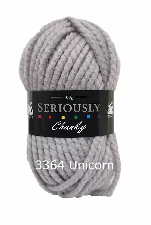 Cygnet Seriously Chunky 3364 Unicorn 100g Wool Yarn