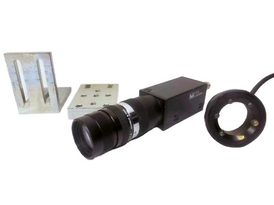 Teli  CS8420Ci  CCD Video Camera Lens B/W Camera 1/2  12VDC 16ft Cable Bracket