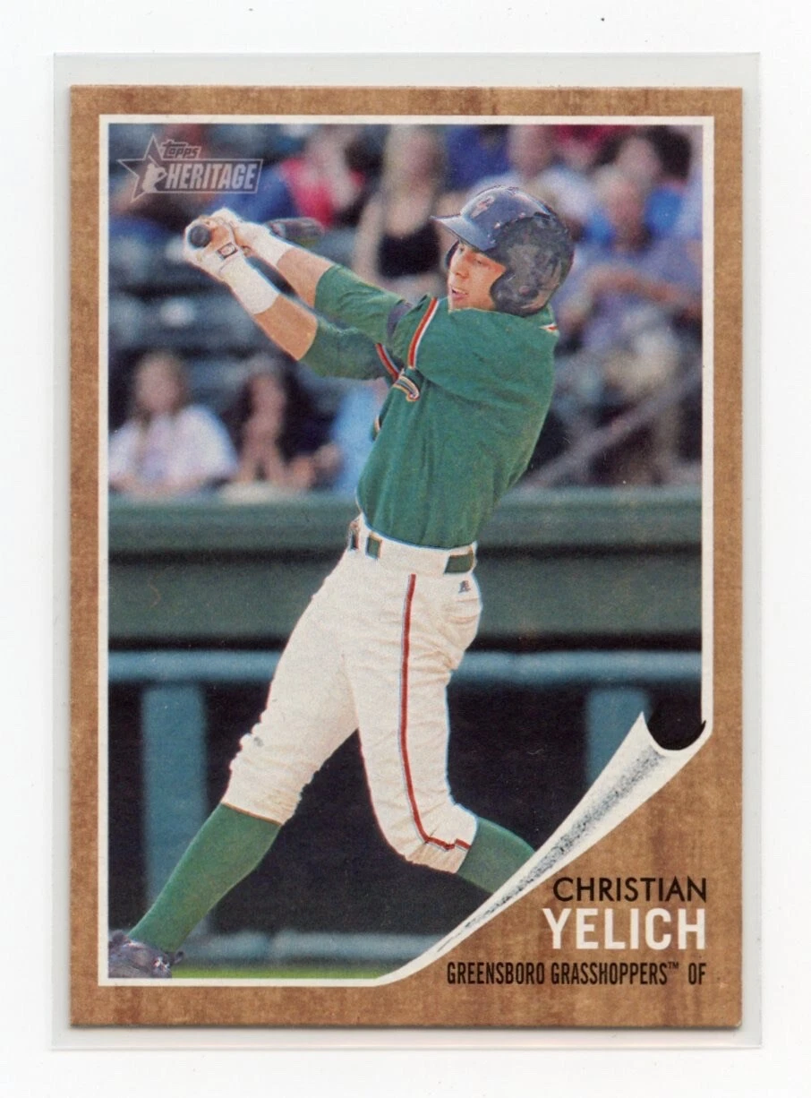 2011 Topps Heritage Minor League Edition Christian Yelich #49