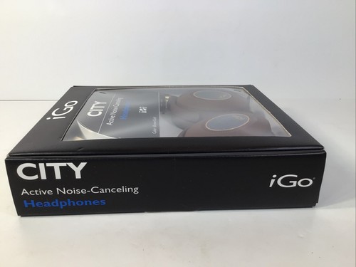 I Go CITY Active Noise-Canceling Headphones ~Brown/Gold ~ NEW ~FREE SHIPPING - Picture 10 of 15