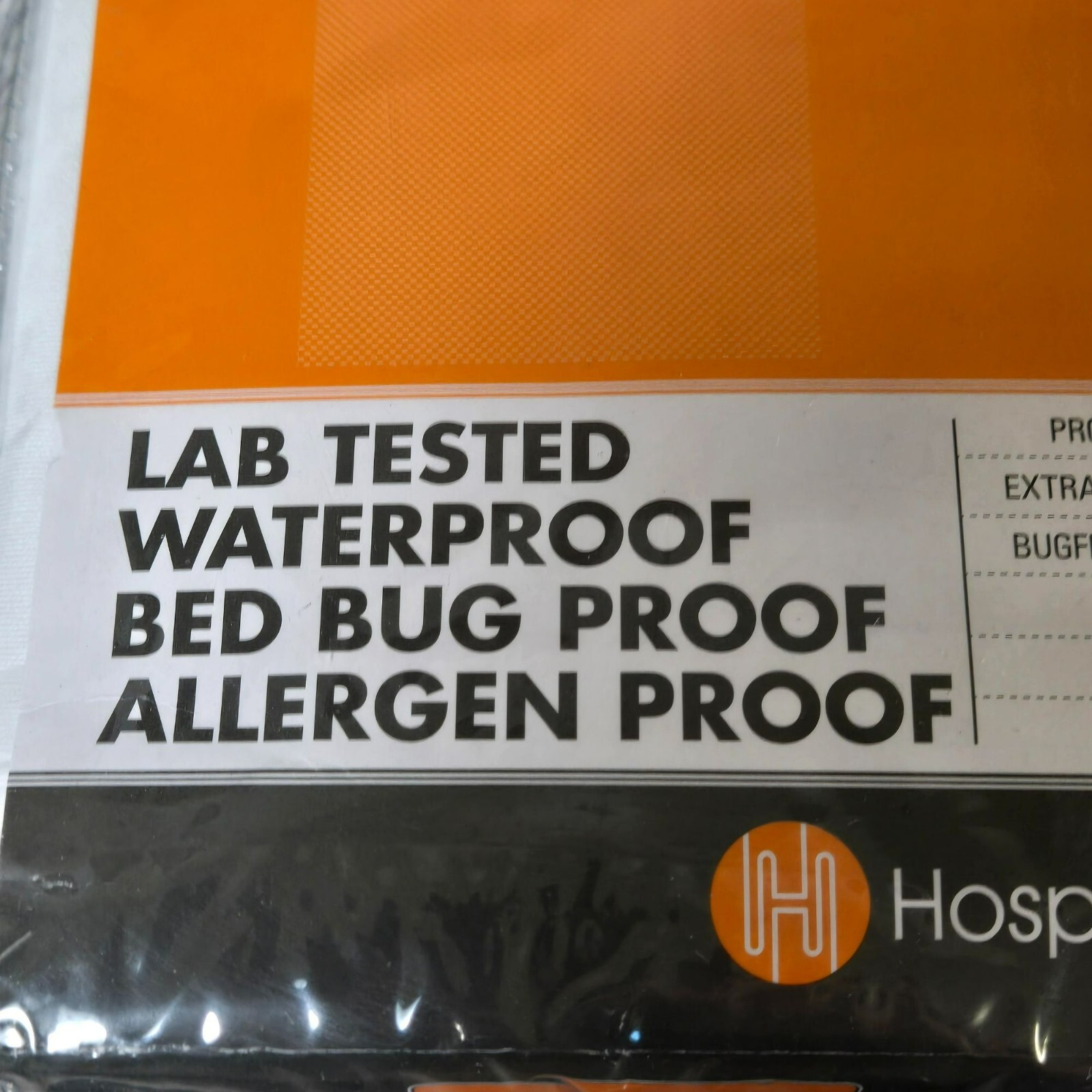 Hospitology Twin Zippered Mattress Encasement Waterproof Bed Bug Allergen Proof