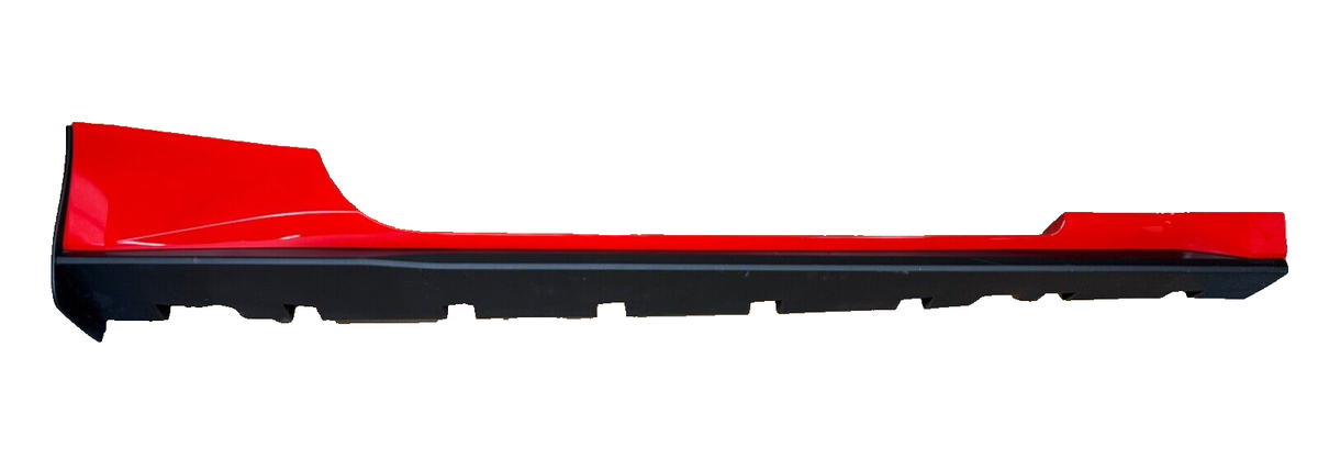OEM TAKE OFF Ford Mustang 24-25 RH ROCKER SIDE SKIRT RACE RED PR3B
