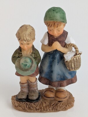 Goebel/Hummelfigur ''Resi und Toni'' FM 9 - Miniatur 5,0 cm - Krippen Figur