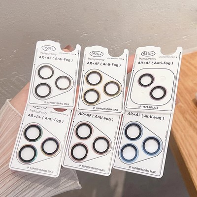 Camera Lens Protector For iPhone 16 Pro Max 15 14 13 12 Mini 11 Protective Glass