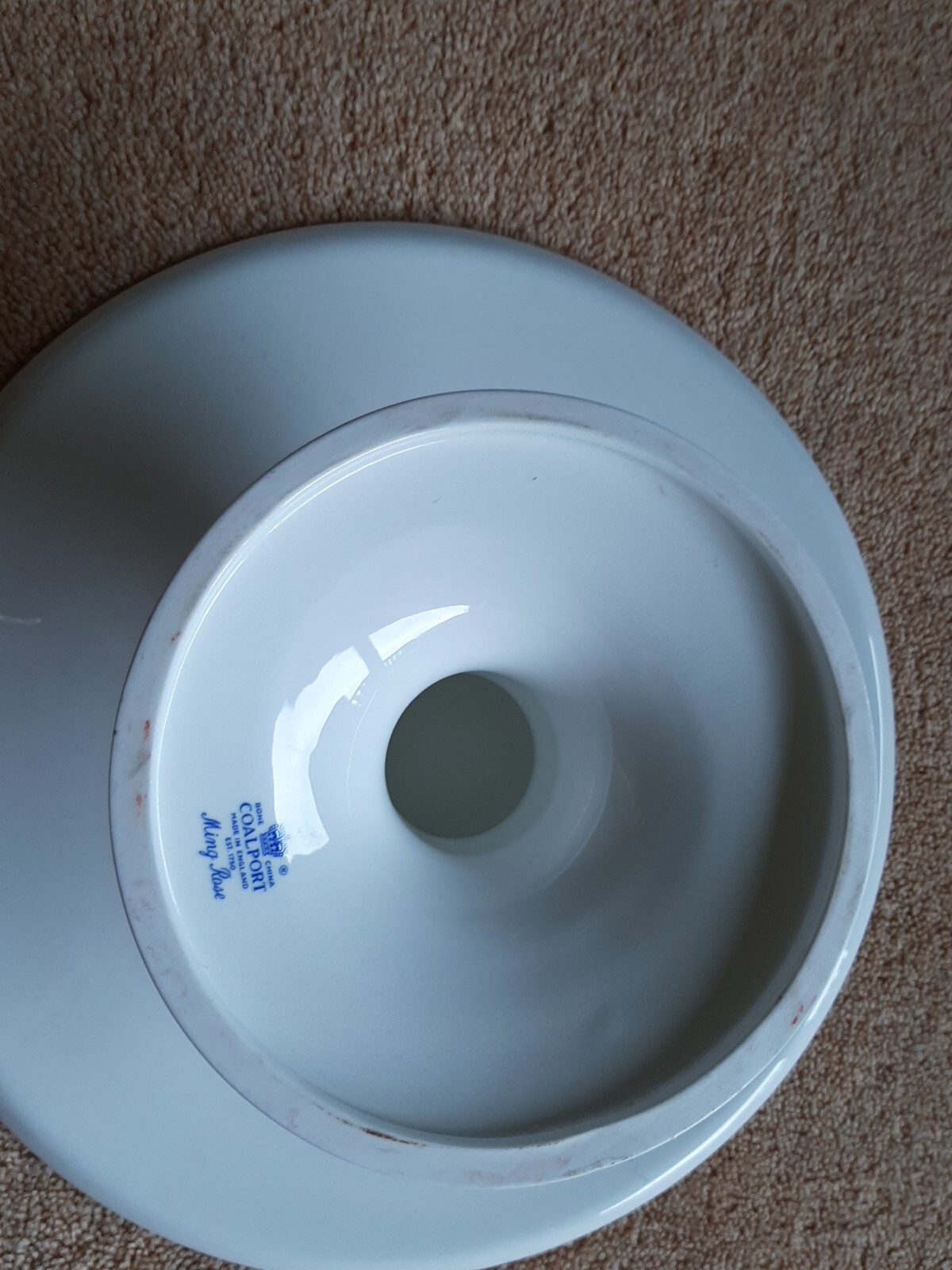 Coalport Ming Rose Footed Cake Stand eBay