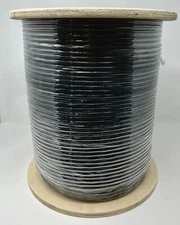 Cat6 Outdoor Waterproof Ethernet Direct Burial Bulk Cable Solid no Ends 1000FT