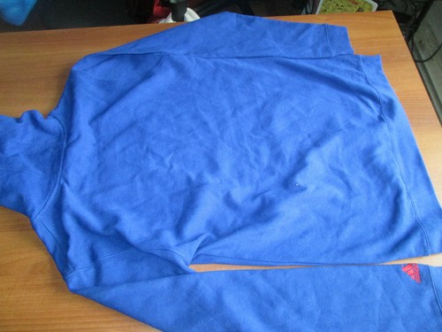 NWT ADIDAS Texas Rangers Youth Fleece Royal Blue Pullover Sweatshirt Hoodie XL18 - Picture 6 of 7
