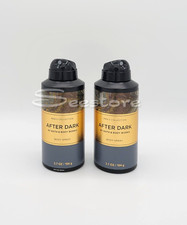 2 Bath Body Works After Dark Men's Collection Deodorizing Body Spray 3.7 oz