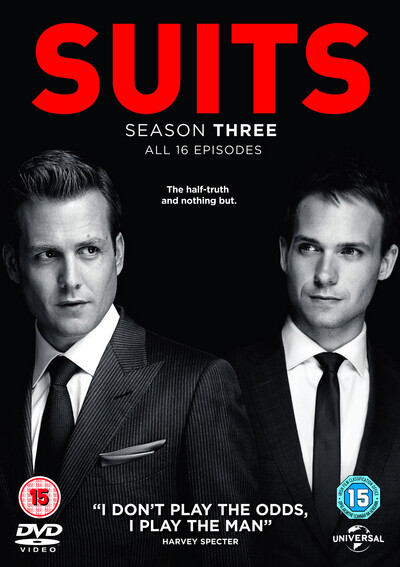 Suits: Season Three (DVD) Rick Hoffman Meghan Markle Patrick J. Adams Gary Cole