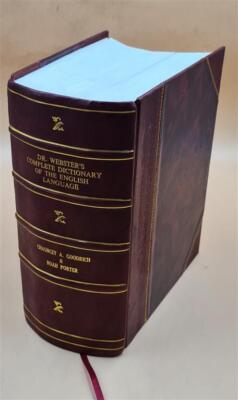 Dr. Webster'S Complete Dictionary Of The English Language / Thor [Leather Bound]
