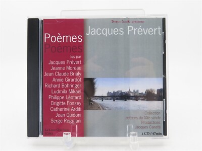 Jacques Prevert Poemes Collection CD