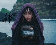 AMANDLA STENBERG SIGNED AUTOGRAPH 20x25cm STAR WARS in person autograph ACOA