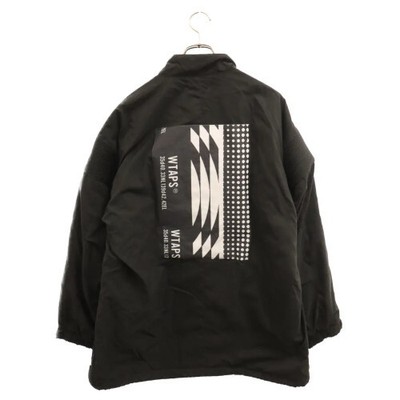 WTAPS 18AW TTAD/JACKET.NYPO.TWILL Back Print Nylon Twill Padded 