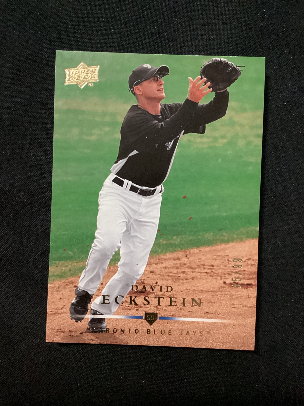 2008 Upper Deck Gold /99 David Eckstein #683.                   JT35