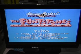 Jeu game The Flintstones the rescue of Dino & Hoppy console Nintendo NES PAL FAH