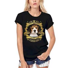 ULTRABASIC Femme Tee-Shirt Bio Chien Beagle - Moment I Saw You I Loved You