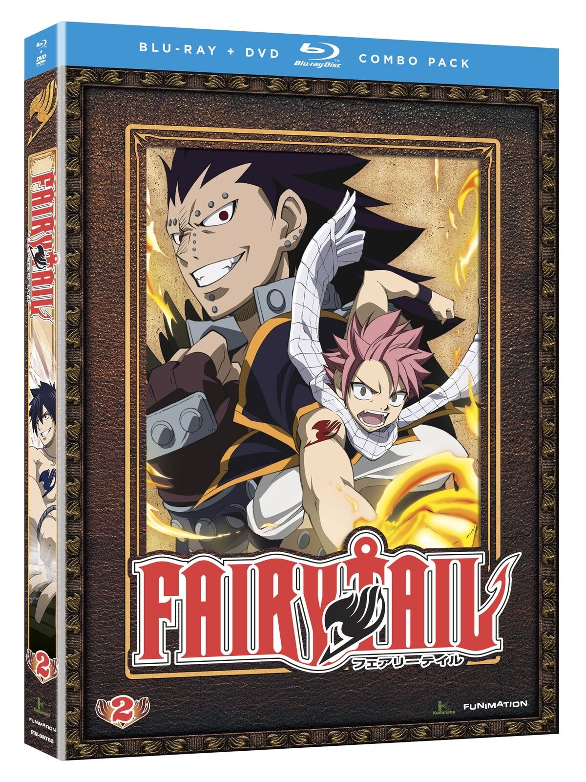 Fairy Tail Part 2 Blu-ray + DVD 4-Disc Set Anime 704400087646