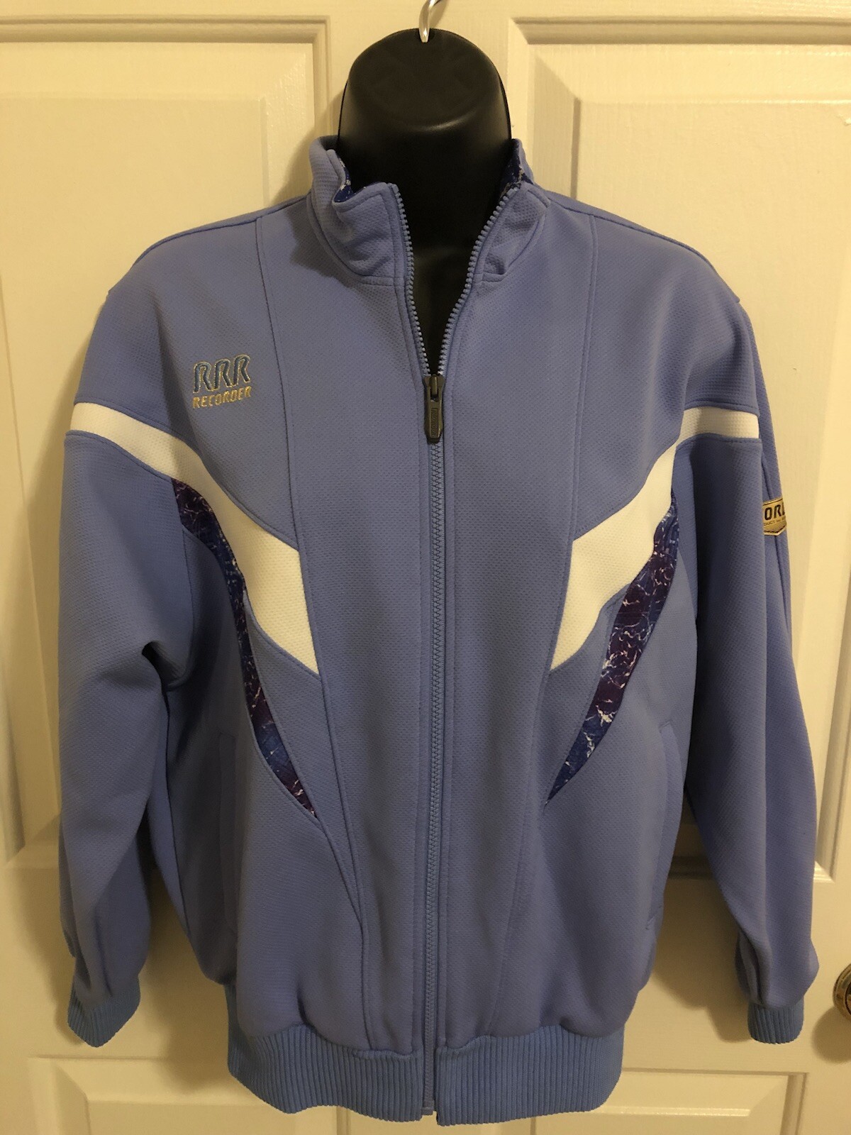 Vintage Asics Recorder Blue Jacket