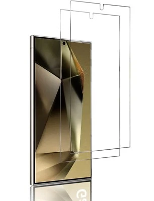 2X Schutzglas Glasfolie für Samsung Galaxy S24 Ultra Display Panzerfolie 9H