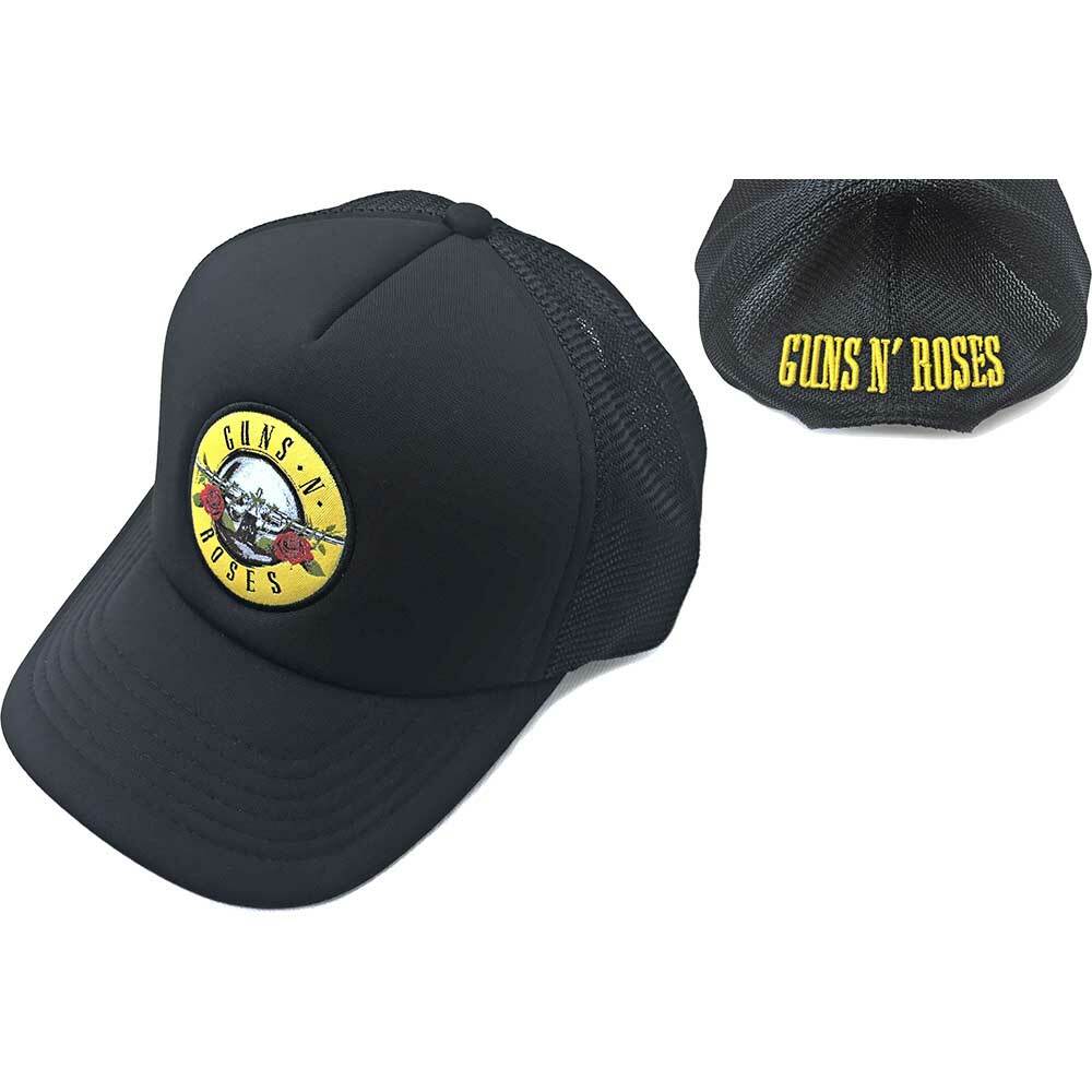 Guns N' Roses Mesh Back Cap: Circle Logo OFFICIAL NEW - Image 2