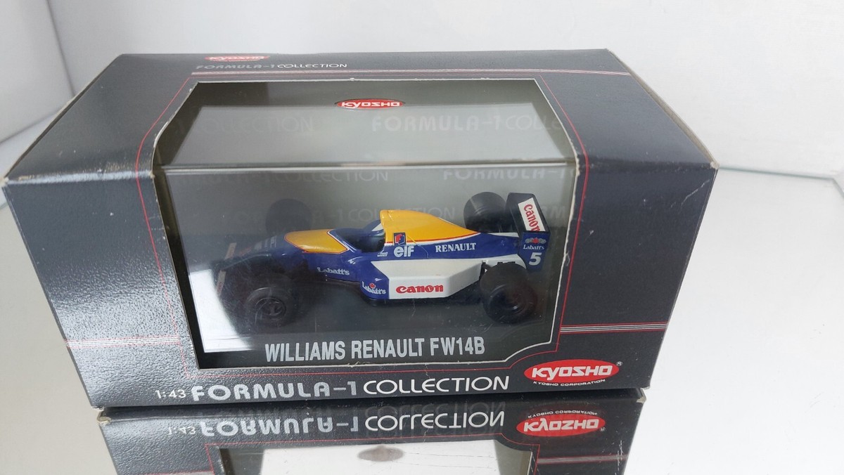 Kyosho 1:43 Formula 1 Williams Renault FW14B in Box | eBay