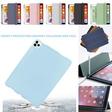 For iPad 9th 8th 7th 6th 5th Generation Smart Flip Case Cover With Pencil Holder