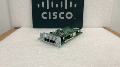 CISCO NIM-4FXO 4-port Network Interface Module VOICE FXO  ISR4000 Series Routers
