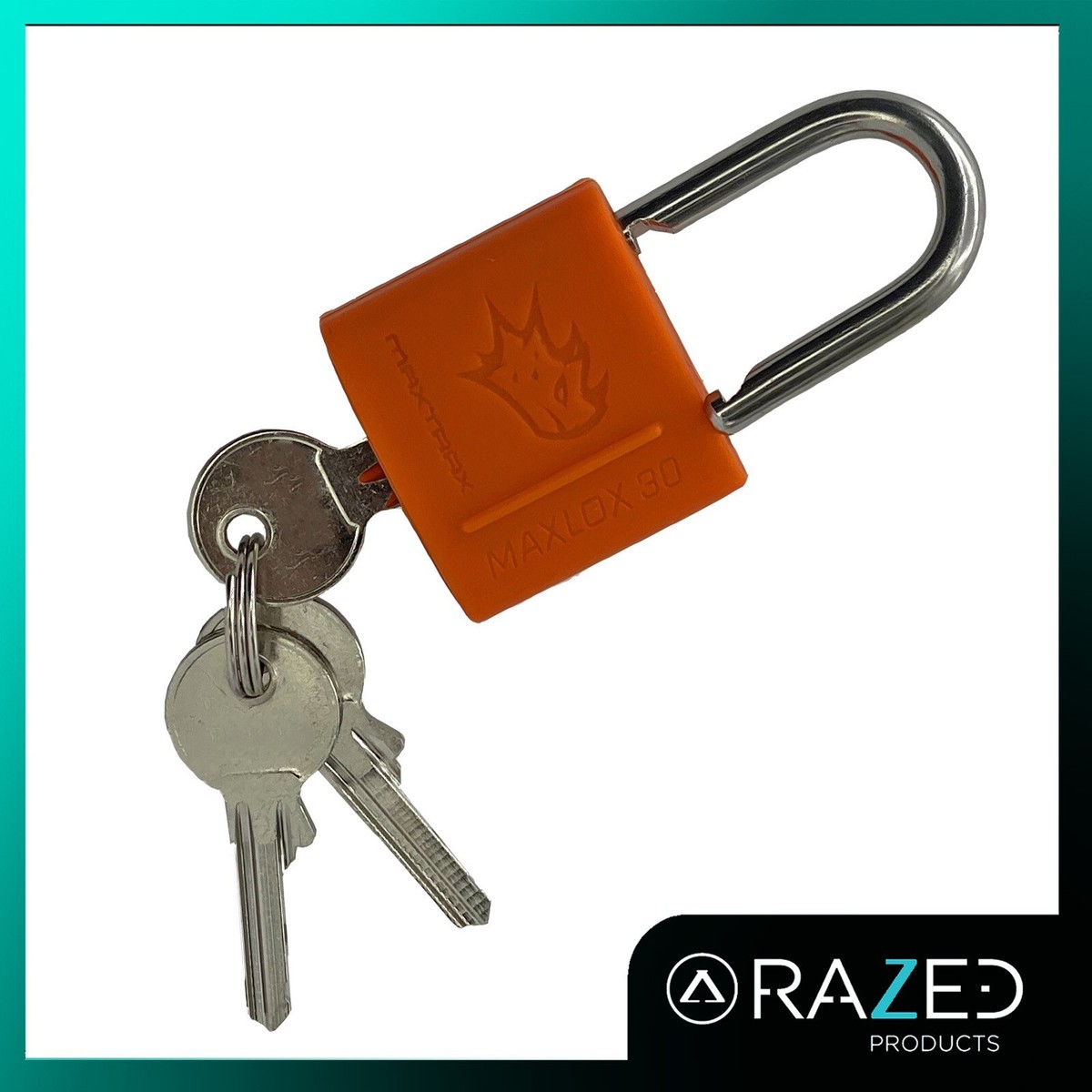 MAXTRAX MAXLOX 30mm Padlock Stainless Steel MTXML30