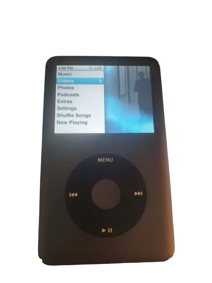 Apple iPod Classic MC297 7th generation model A1238 160GB dark gray used, tested