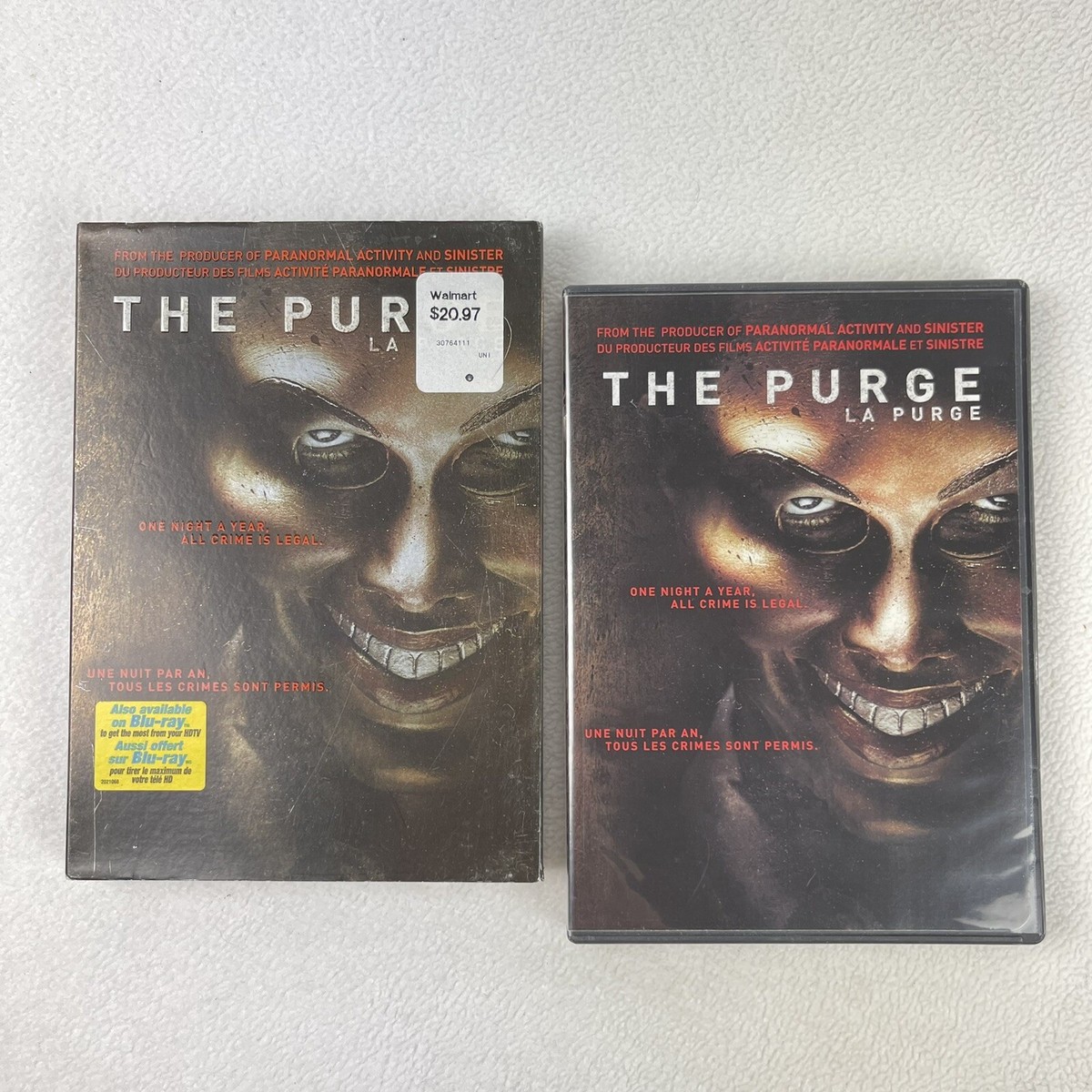 The Purge DVD with Slipcover 25192183348|