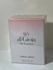 Giorgio Armani Sky Di Gioia Eau De Parfum Spray 3.4 oz New In Box & Sealed