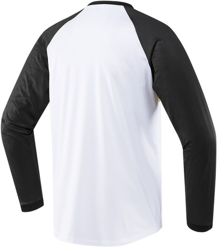 ICON Status Jersey Black/White/Yellow 2XL - Picture 2 of 16
