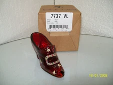 Fenton Christmas 2010 Slipper # 7737 VL