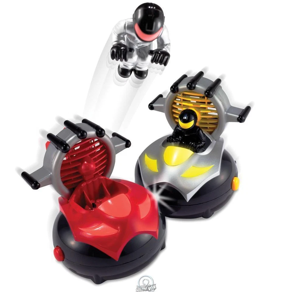 Parachoques expulsor de conductor que brilla en la oscuridad Hammacher artesanías juguetes radiocontrolados Foto 3 de 3