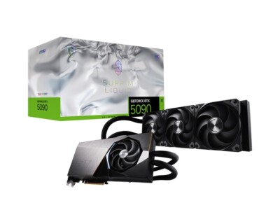 MSI GeForce RTX 5090 32G GDDR7 Suprim Liquid SOC Grafikkarte | Händler  