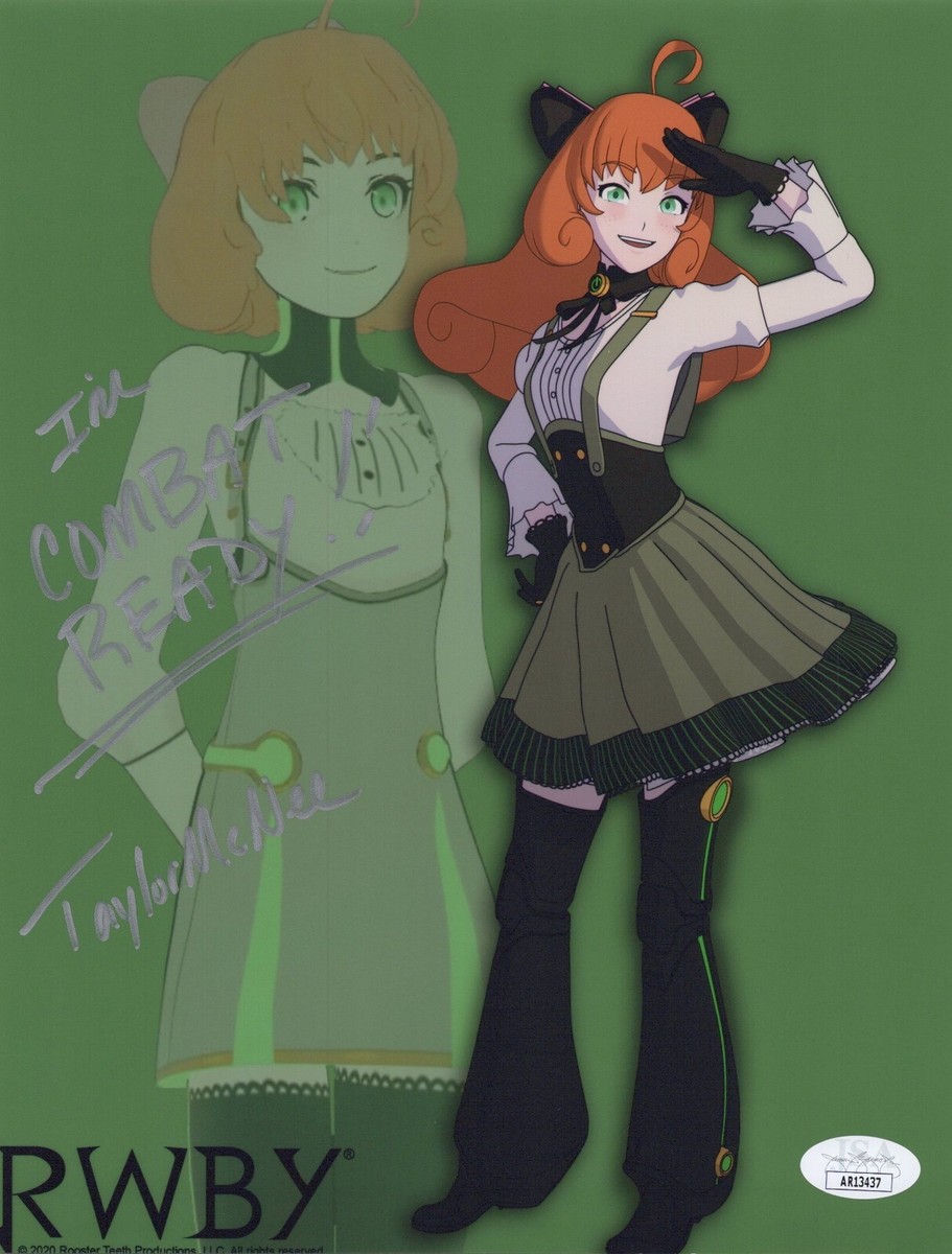 TAYLOR MCNEE Hand Signed RWBY 8x10 PENNY POLENDINA Photo
