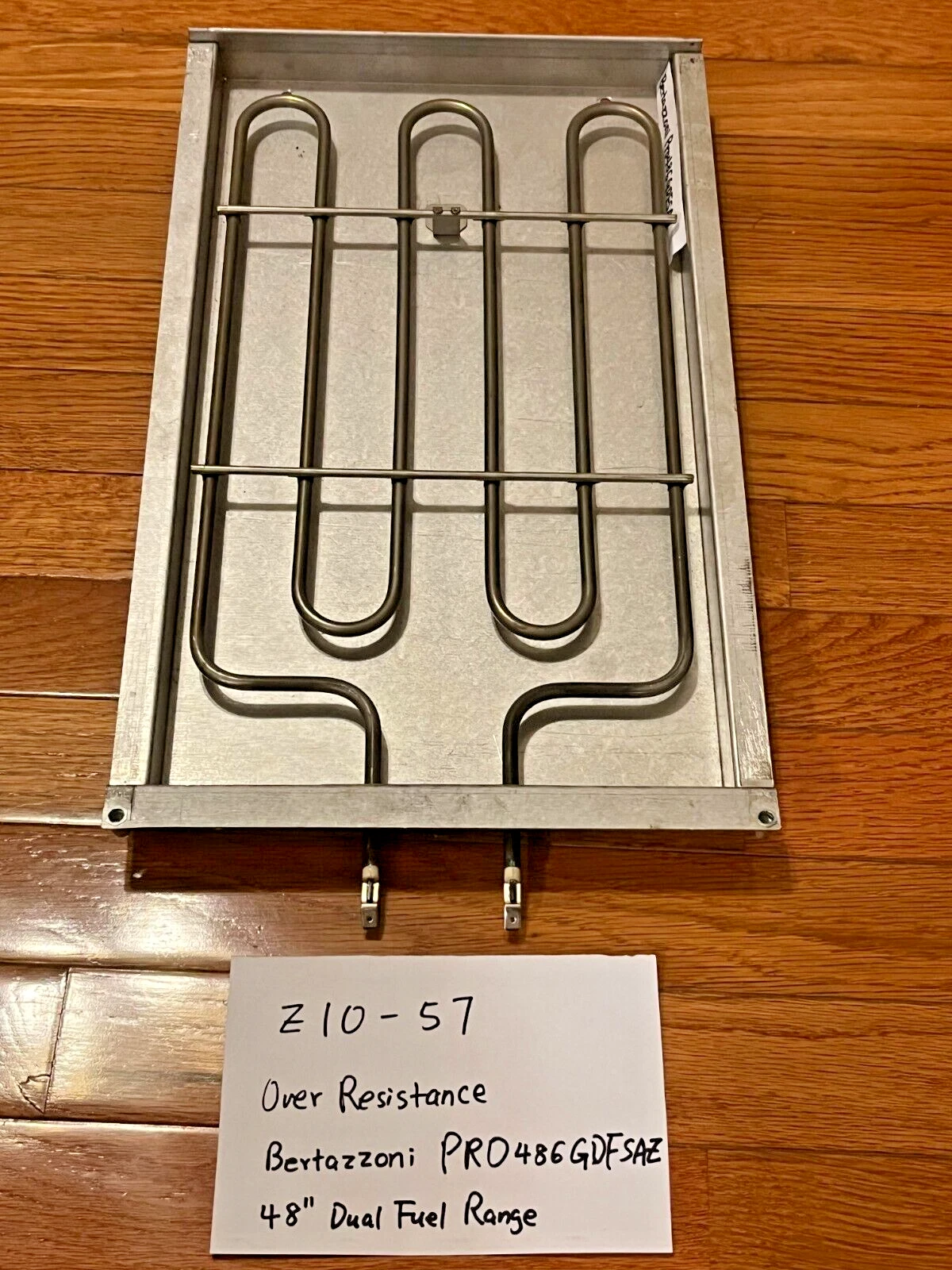 Oven Resistance 8"x15" for Bertazzoni 48" PRO486GDFSAZ Dual-Fuel Range Z10-57