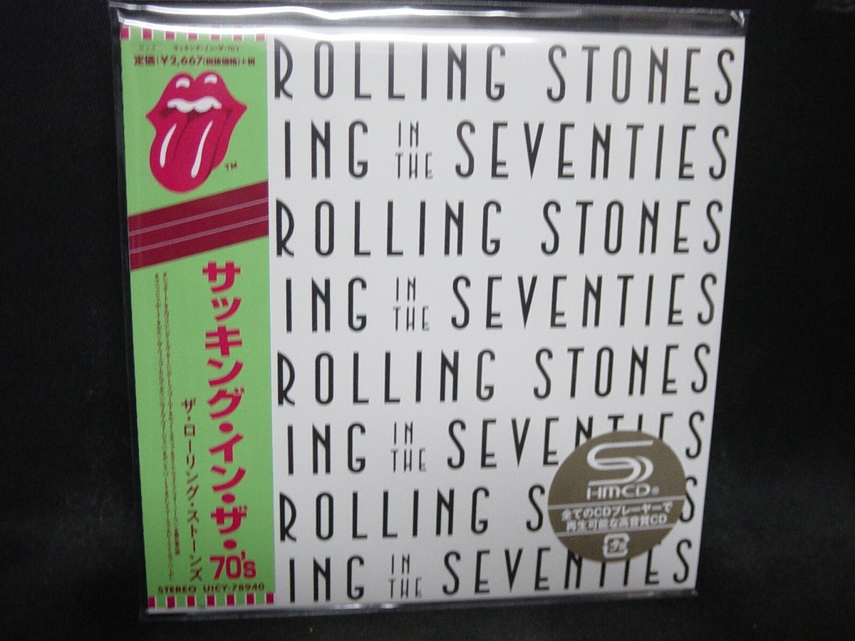 THE ROLLING STONES Sucking In The Seventies JAPAN SHM MINI LP CD 