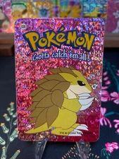 Sandslash #28 - Vintage Vending Machine Prism Sticker 2000 - Pokemon Card
