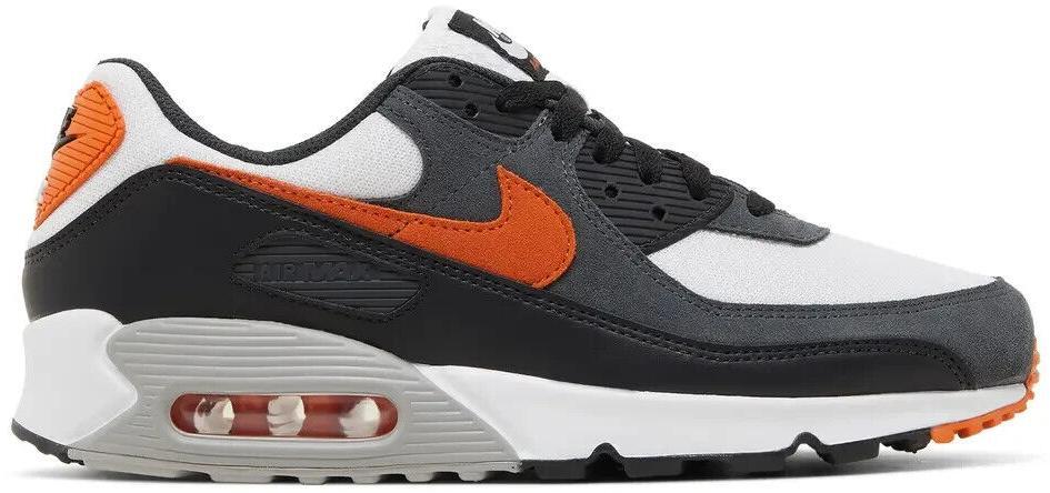 Size 11.5 - Nike Air Max 90 White Starfish Black for sale 