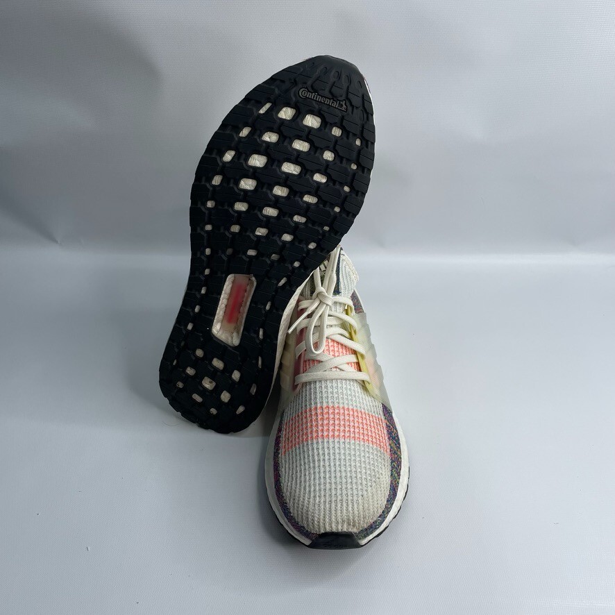 Adidas Mens Ultraboost 19 Pride EF3675 White Running Shoes 