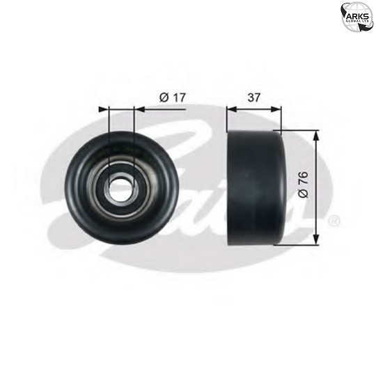 Gates DriveAlign V-Ribbed Belt Idler Pulley - T38028 - Equivalent to OE Quality - Image 18