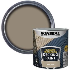 Ronseal Ultimate Protection Decking Paint Warm Stone 2.5 litre