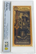 2025 Arizona 25 Goldback PCGS 70 *ALPHA SERIES* (Tenacitas, Tenacity)