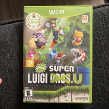 New Super Luigi U 2013 Nintendo Wii U CIB Complete Video Game