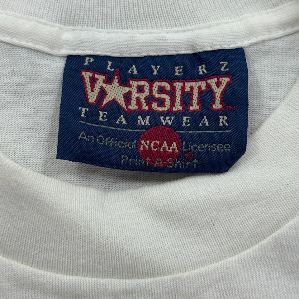 Camiseta gráfica Final Four 1998 vintage NCAA para hombre XL blanca hecha en EE. UU. Varsity Foto 4 de 4