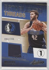 2018-19 Panini Absolute Memorabilia Established Threads 89/199 Maxi Kleber 05qn