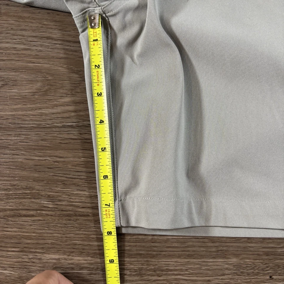 Vuori Meta Shorts Mens 34 Gray Chino Outdoor Casual Golf Vacation Active V379 - Image 3 of 4